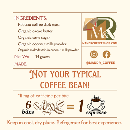 Espresso Bytes - Not your Typical Coffee Bean! (Contact to Order)