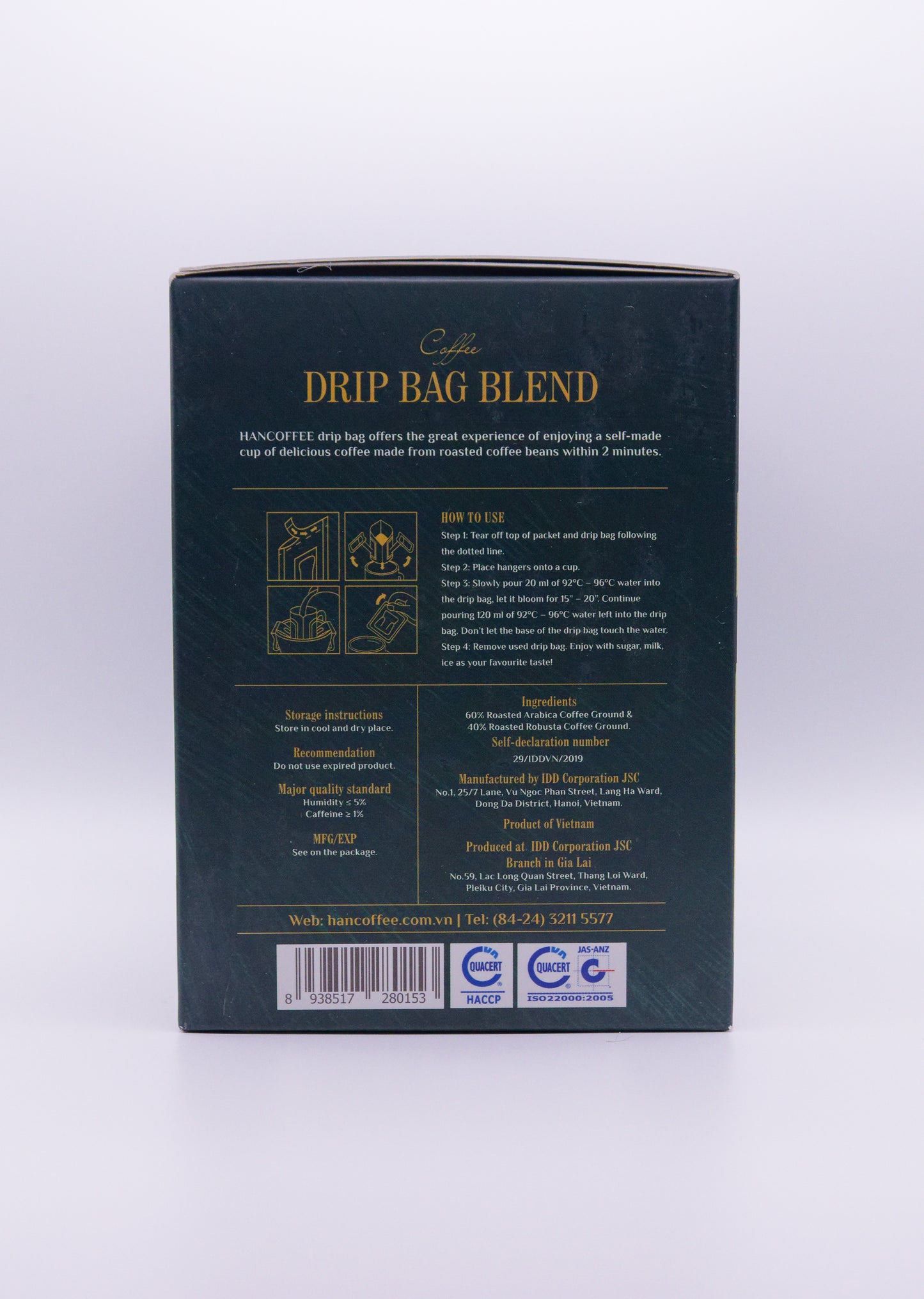 Han Coffee Vietnamese Drip Bag